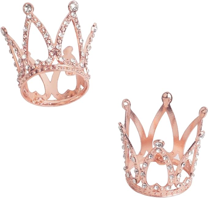 Rose Gold (Small) - Crown for Bouquets - Pack of 12