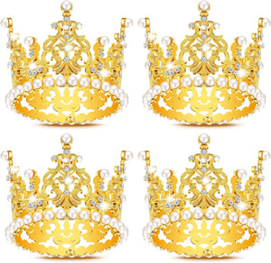 Gold (Large) Crown for Bouquets - Pack of 12