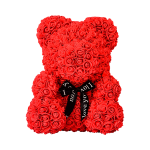 Red - Rose Bear