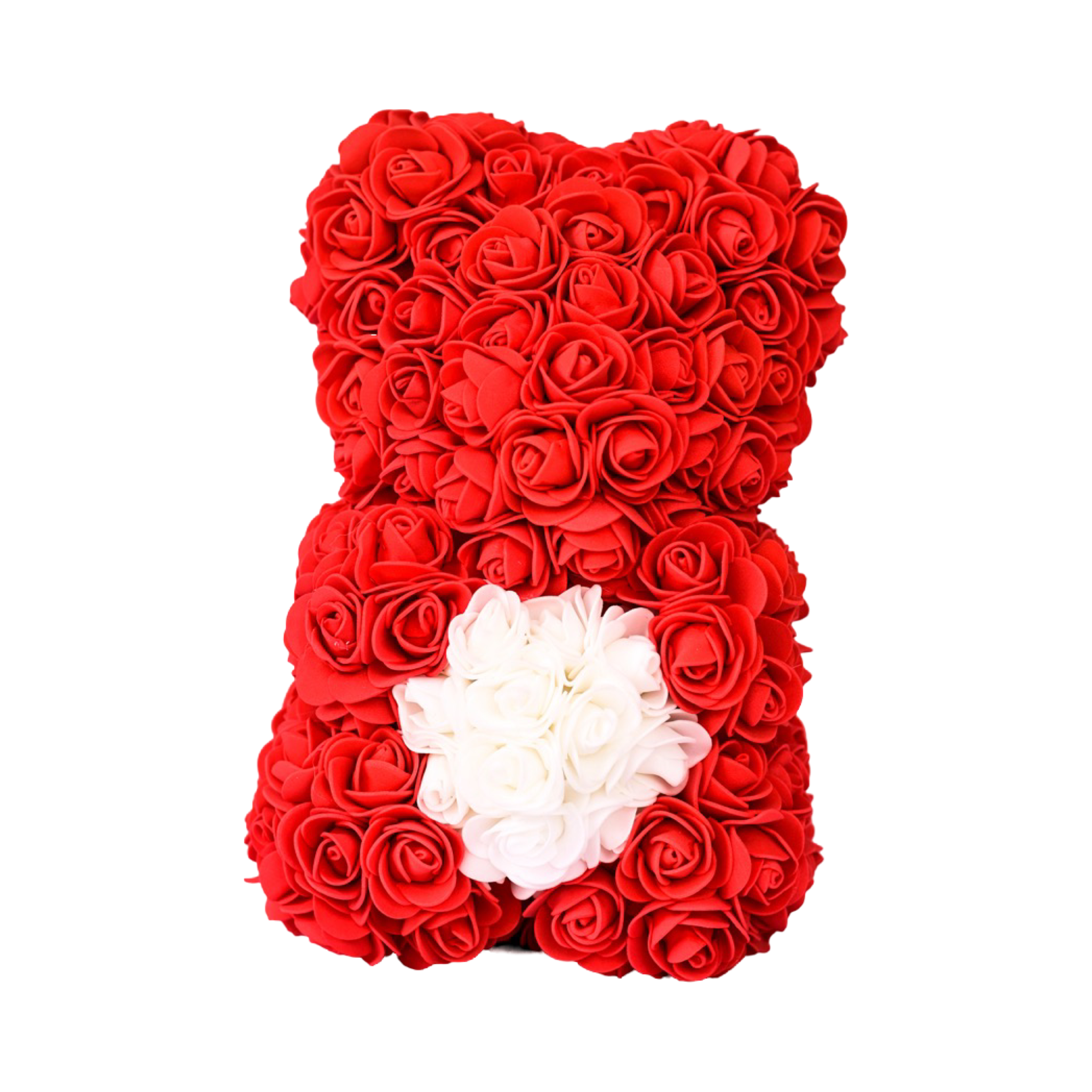 Red/White - Mini Rose Bear